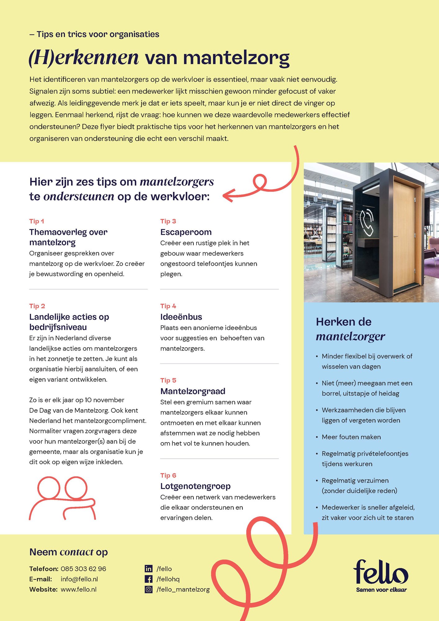 Fello Onepager (H)erkennen mantelzorg
