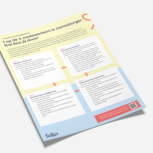 Mockup Onepager handleiding mantelzorg leidinggevenden