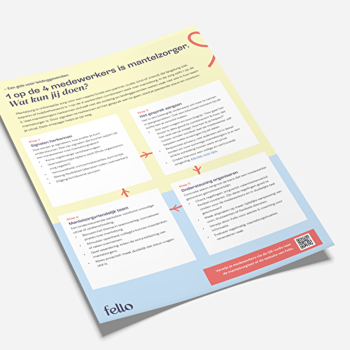 Mock up onepager mantelzorg voor leidinggevenden