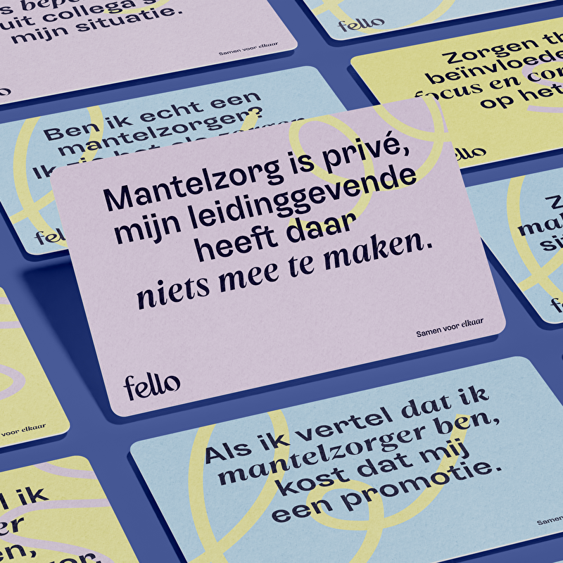 Stellingkaartjes mantelzorgers