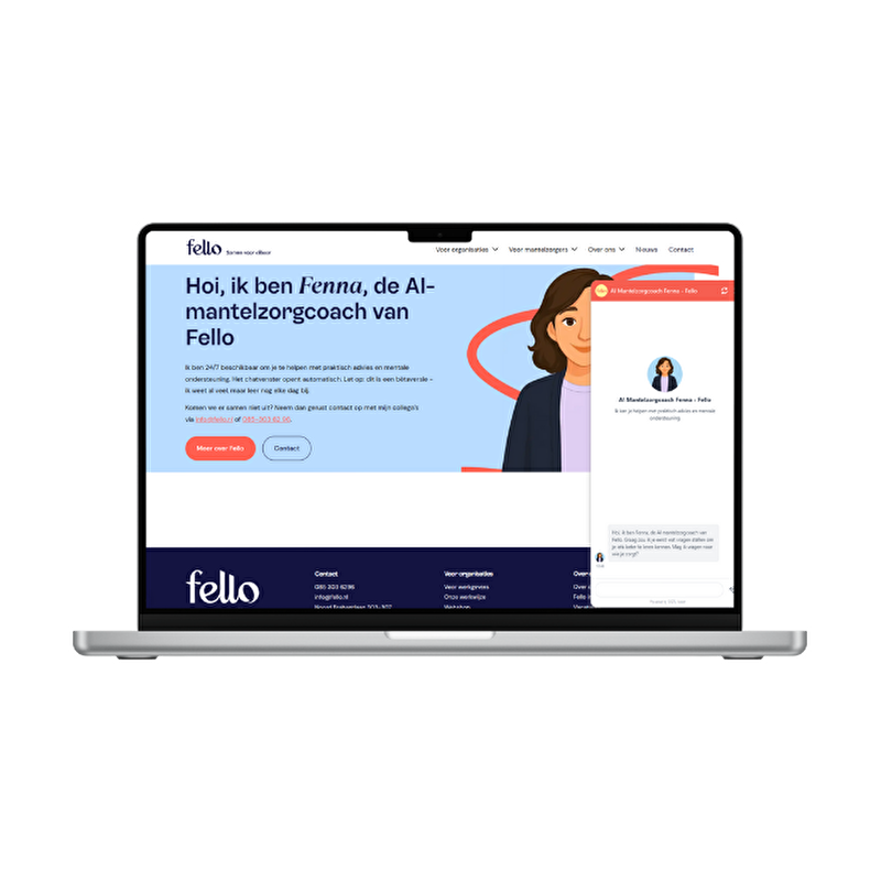 Fenna mock up met transparante achtergrond