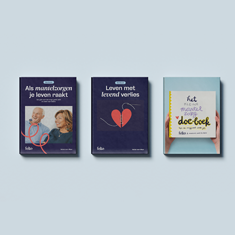 Mock up boeken Dag van de Mantelzorg