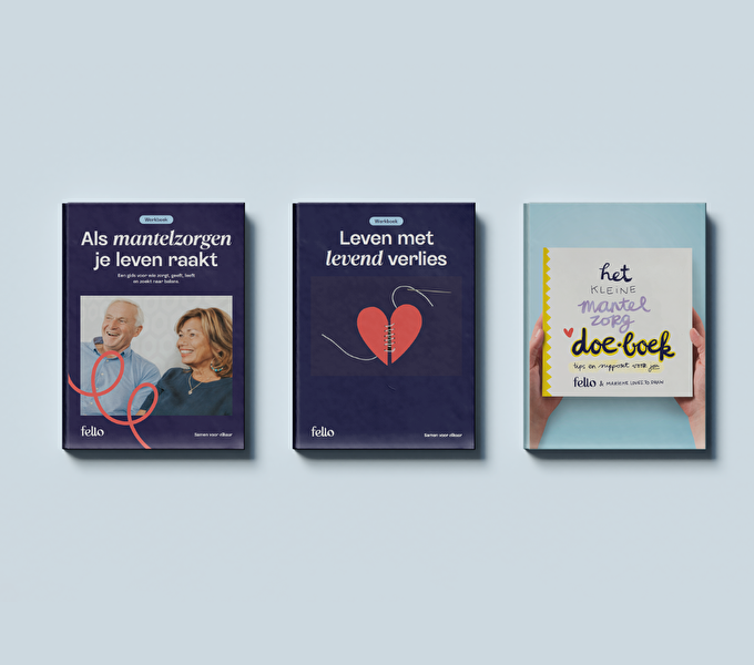 Mock up boeken Dag van de Mantelzorg