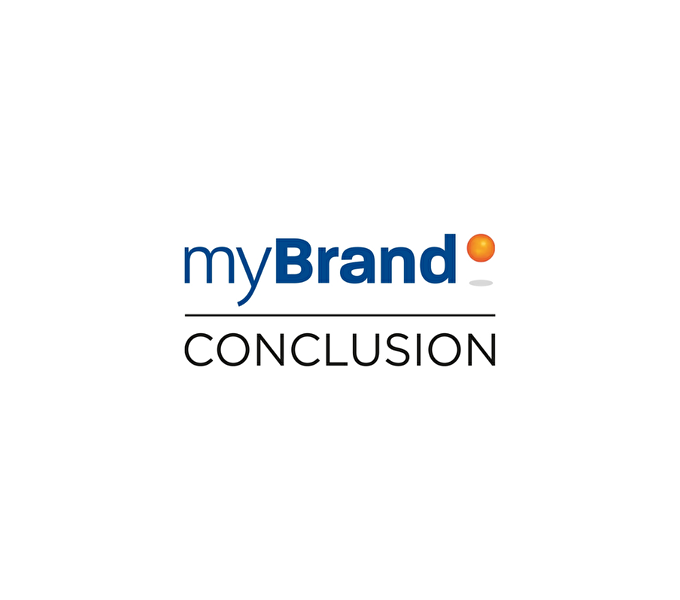 Logo myBrand Conclusion
