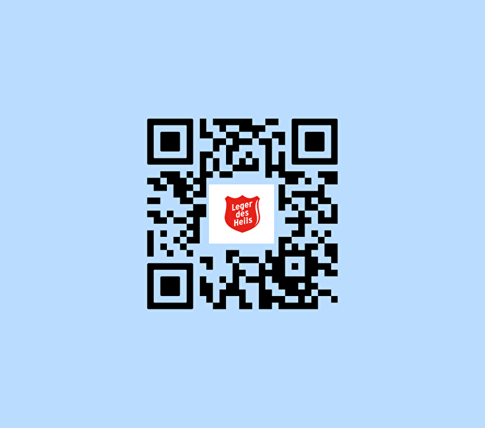 QR code whatsappen met Fenna - Leger des Heils