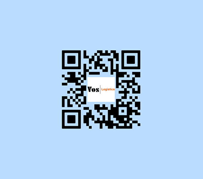 QR code whatsappen met Fenna - Vos Logistics